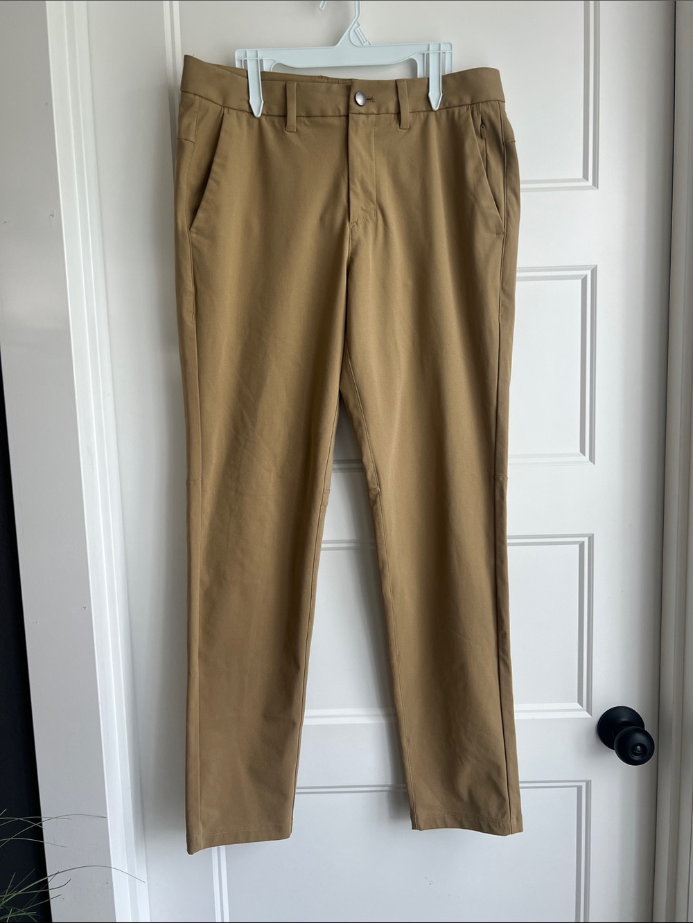 CRZ YOGA Men's Chino Pants in Tan